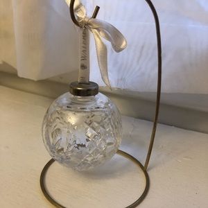 Waterford crystal ball Christmas ornament time square 2001